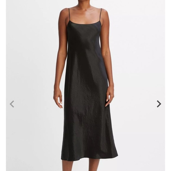 VINCE satin slip dress - Picture 2 of 4